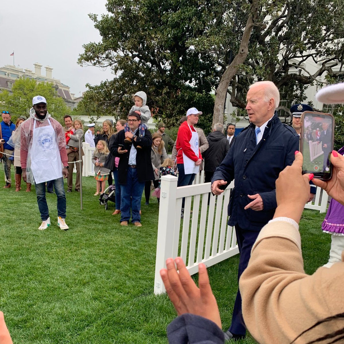 JaneHopeTX's tweet photo. My family &amp; I had the privilege of attending the White House Egg Roll.

Many doubted Dems could win back the White House. I'm proud to have played a part in helping elect President Biden &amp; VP Harris.

So much progress has been won &amp; what's next to come leaves me so hopeful! https://t.co/frLsmfOkSA