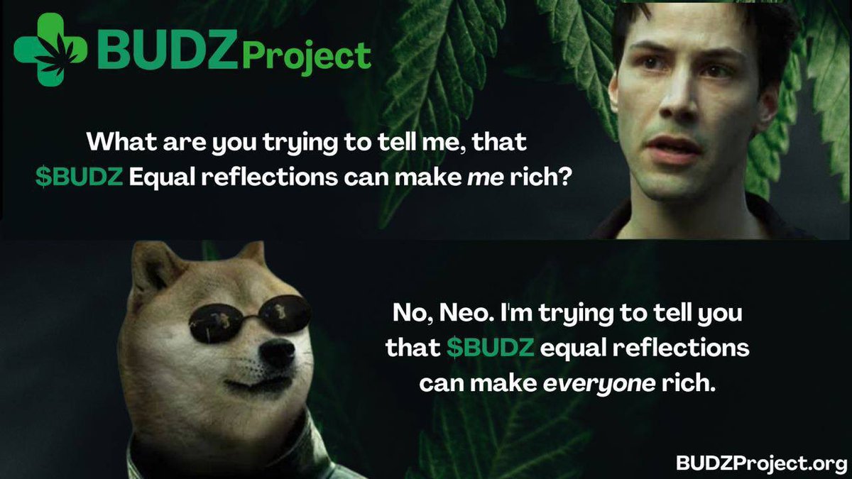 BUDZ_ARMY's tweet photo. Yeah we’ve been down!…

..But we’re certainly not out!

Like #weed and #Crypto ??

Then $BUDZ is the investment for you! 

The trillionaire club membership has never been cheaper! ATH here we come!

One of a kind tokenomics too 🥳

@BudzProject #BSCGems #cryptocurrency https://t.co/rVutScTuh1