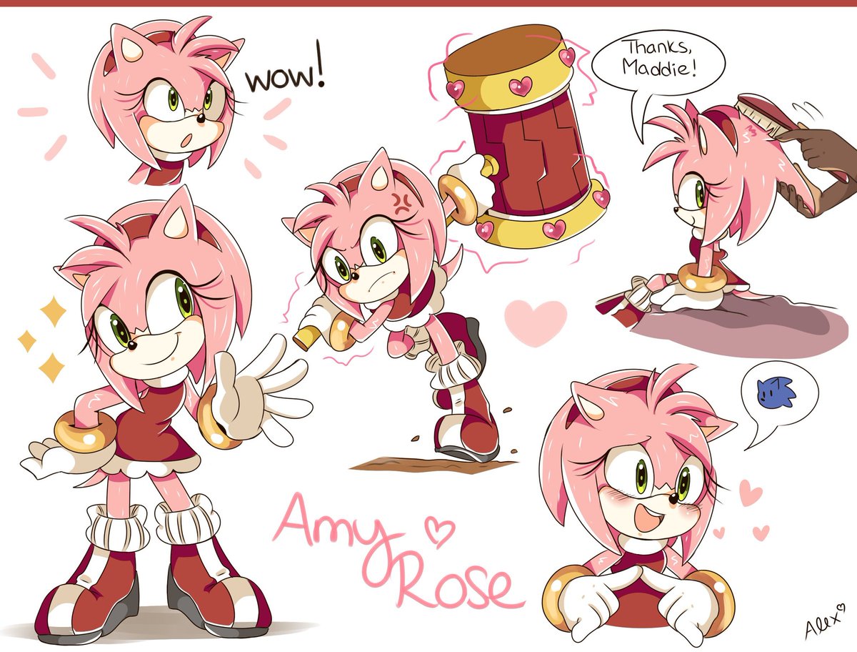 piink__rose's tweet photo. movie Amy Rose concept!💗
#SonicMovie2 https://t.co/ydGN978ssD