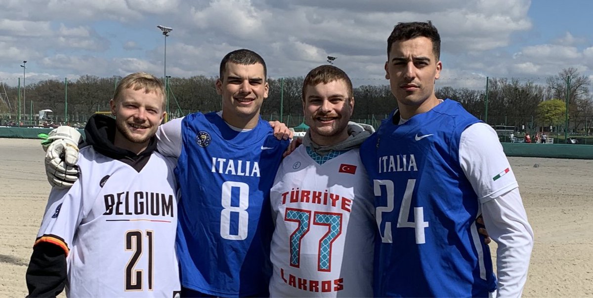 McGill Lacrosse's David and Steve Pelleccione (St. Michael's College alumni) are proudly representing TEAM "ITALIA" this week at the European national lacrosse championships ! <a href="/smcslacrosse/">St. Mike's Lacrosse</a> <a href="/McGillAthletics/">McGill Athletics</a>
