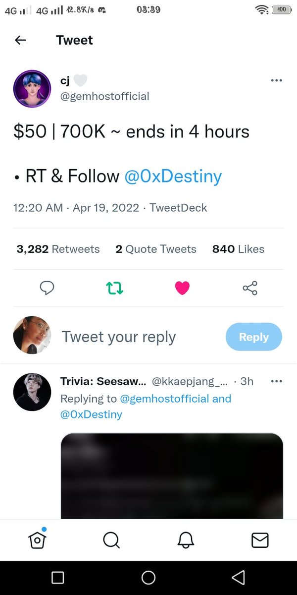 rencisbardaje's tweet photo. @gemhostofficial @0xDestiny 🙏🙏🙏 https://t.co/0UvTseCpRJ