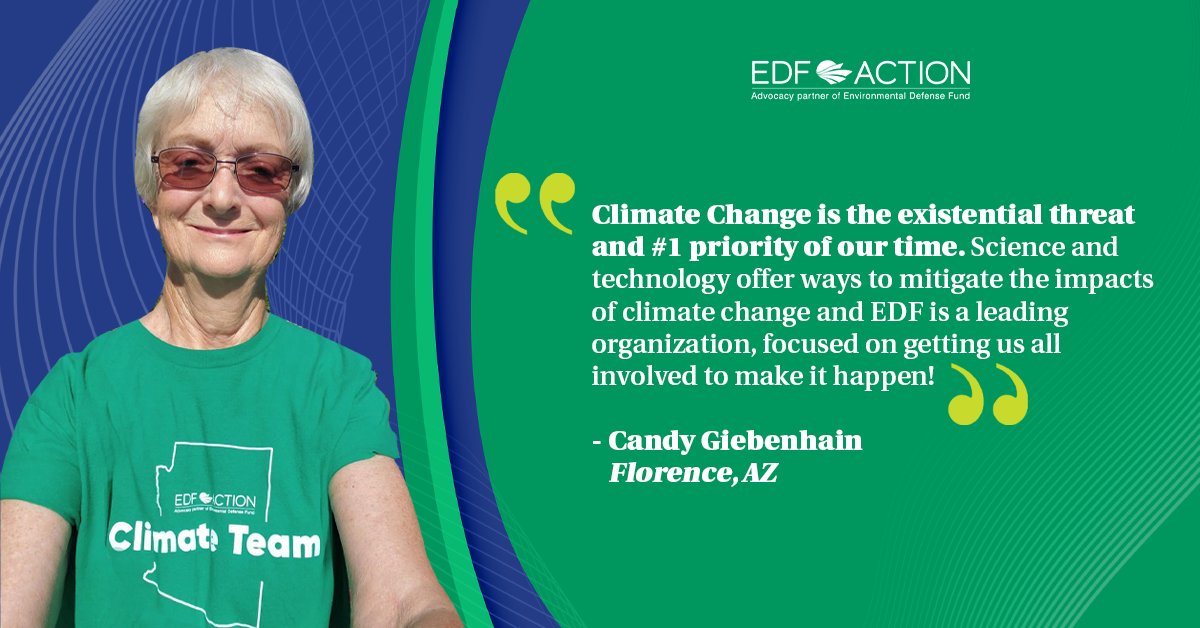 EDFaction's tweet photo. Today's #BehindEDAF spotlight: Candy Giebenhain 👏 

Candy's involvement gets us one step closer towards achieving our mission by keeping the conversation going, working together with other organizations, and making a difference for the future of our planet 🌎 #ClimateCantWait https://t.co/mxuhBJbLZ4