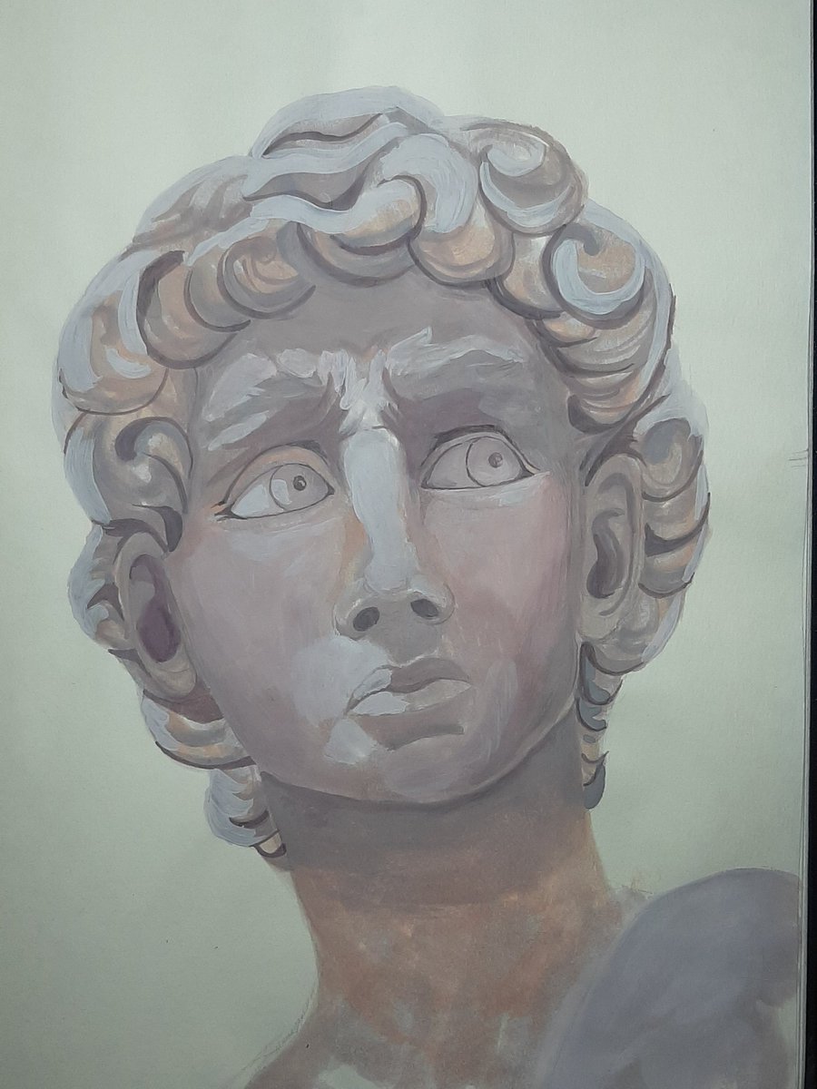 CatyArts's tweet photo. Why are sculptures so pretty
#drawing #gouache #traditionalart https://t.co/NwYOgBEGjs