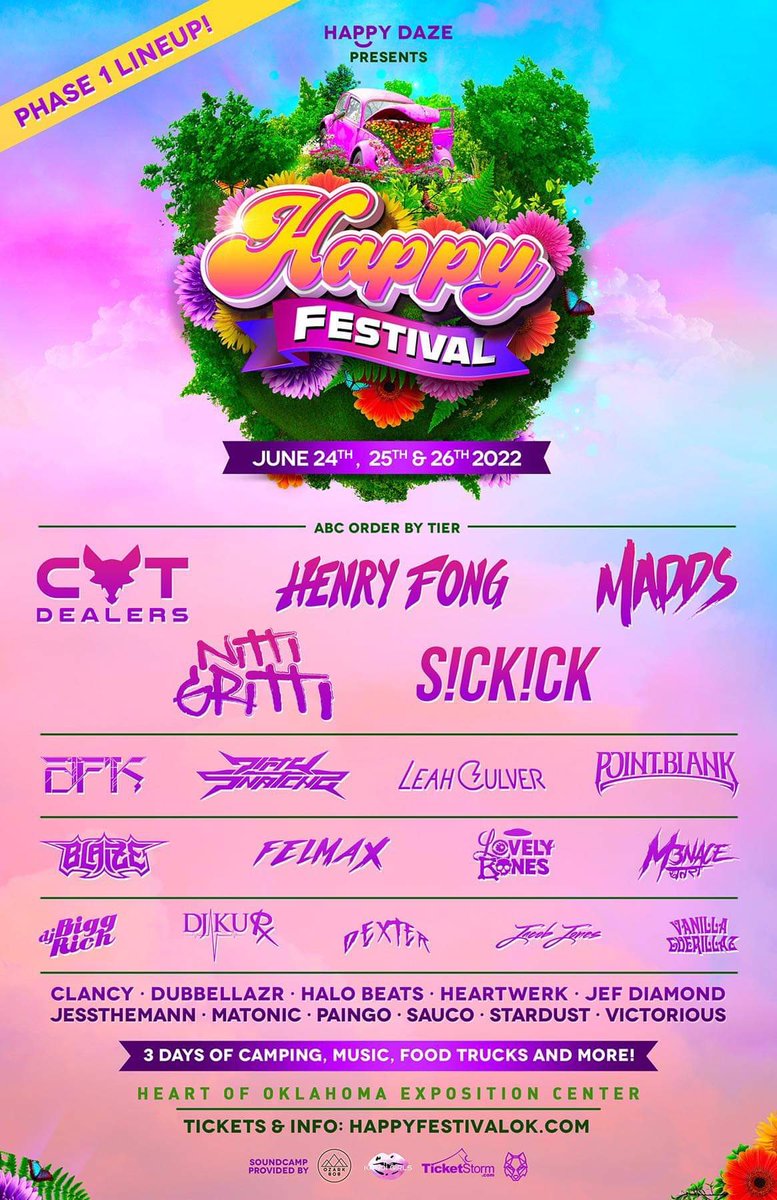 I cant wait to play the official soundcamp in June! First time playin Oklahoma!