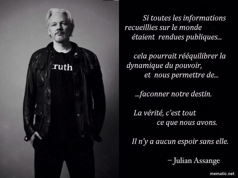 FrancaisUnity4's tweet photo. 🗣 Tant que Julian #Assange ne pourra pas s'exprimer librement, nous avons le DEVOIR de faire entendre sa VOIX. 🙏

#AmplifyAssange
#Unity4JFrance https://t.co/A8FTEr58hq