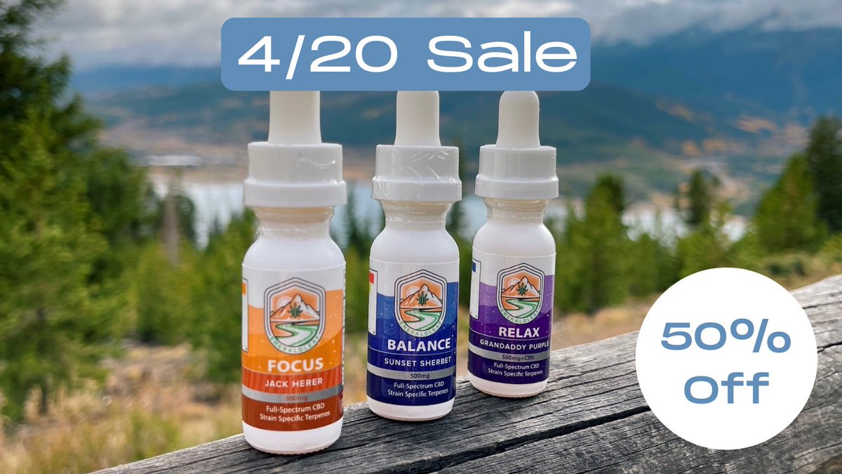 🍁 50% Off 4/20 Sale 🍁
Stock up and save big on effect-specific CBD and D8
getemeraldleaf.com/services/
#Hemp #Sale #Savings #Save #CBD #CBN