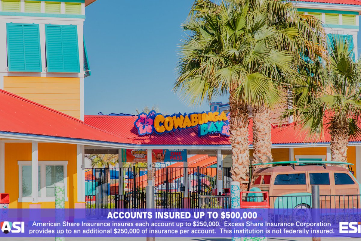 SilverStateCU's tweet photo. #SSSCULovesEducators!💚
Educators nominated in #April will be entered to win a 4-pack of Any Day tickets to their choice of Cowabunga Vegas Waterparks AND 4 souvenir cups, just in time for summer!
Visit https://t.co/3LFOhSm6rh to nominate. https://t.co/rH9IKbuu6b