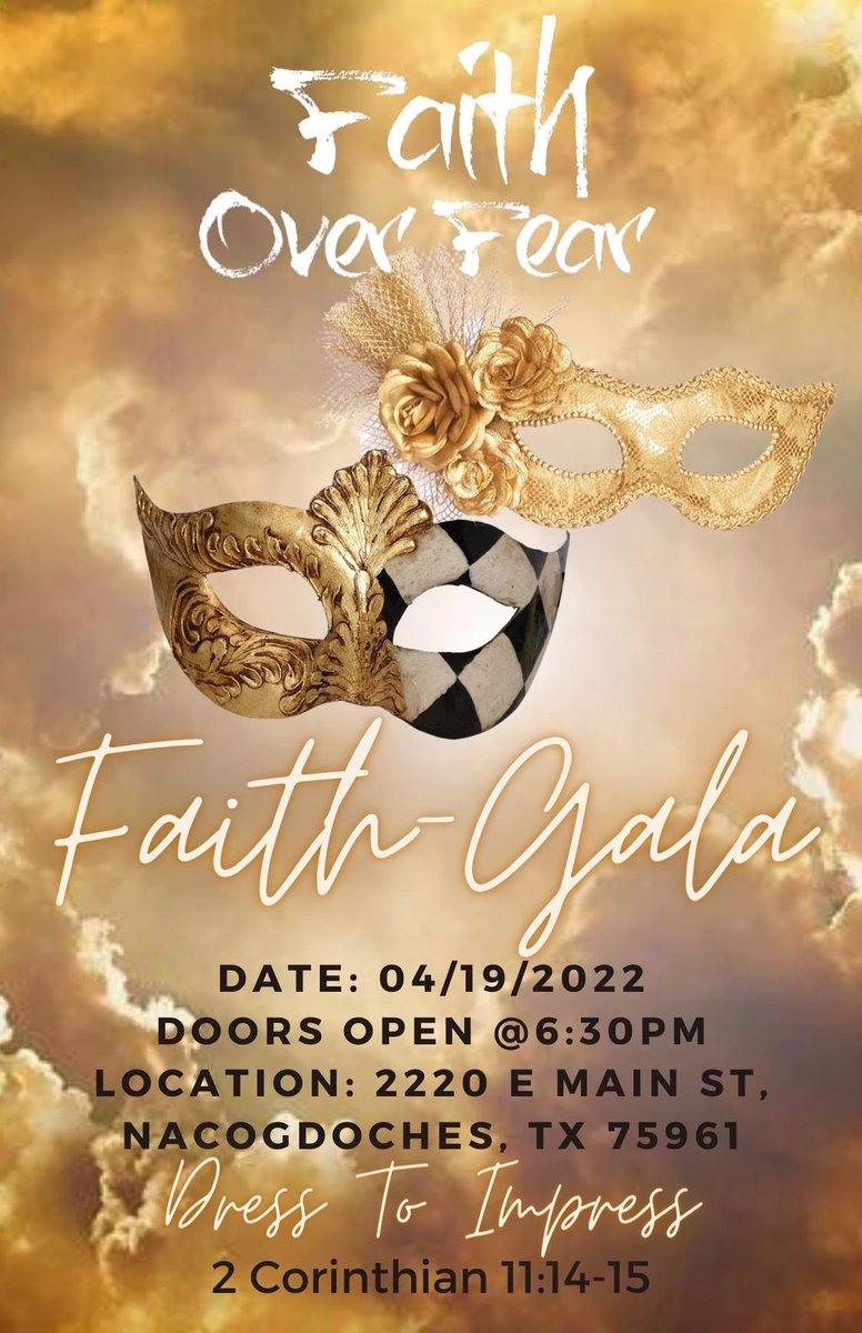 sfasu_fof's tweet photo. Tomorrow we will be hosting our 2nd annual 💛

Come fellowship with us tomorrow at 6:30 🔥something you don’t want to miss! 

Dress to impress 👀🤝🏿 https://t.co/Ty9g4kshyJ