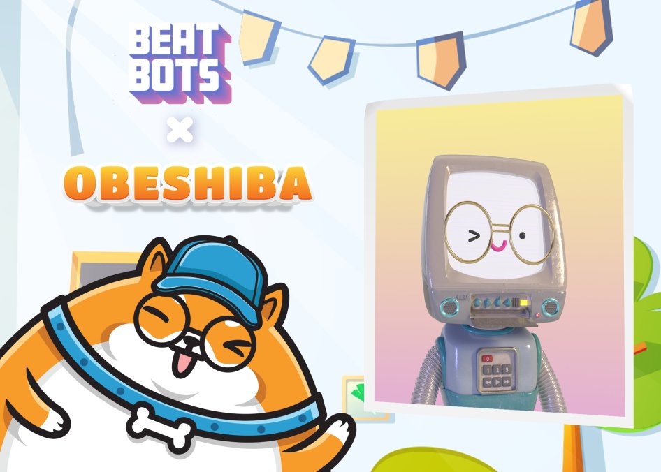 Give Bots 👨🍳🍕 (@thegivebots) on Twitter photo Creating Pawsitive vibes together with the Beat Bots❤️
We are giving away 1 Free Mint and 3x WL Spots + OG Roles to the Beatbots Fam!
To win:
1️⃣ Follow <a href="/Obeshiba/">Obeshiba</a> <a href="/TheBeatBots/">Beat Bots 🤖⚡</a> <a href="/TheGiveBots/">Give Bots 👨🍳🍕</a>
2️⃣❤️+ RT
3️⃣ Tag 3 Buddies!
⏳48H!
#NFTGiveaway #NFTGiveaways #NFT #NFTs Creating Pawsitive vibes together with the Beat Bots❤️
We are giving away 1 Free Mint and 3x WL Spots + OG Roles to the Beatbots Fam!
To win:
1️⃣ Follow <a href="/Obeshiba/">Obeshiba</a> <a href="/TheBeatBots/">Beat Bots 🤖⚡</a> <a href="/TheGiveBots/">Give Bots 👨🍳🍕</a>
2️⃣❤️+ RT
3️⃣ Tag 3 Buddies!
⏳48H!
#NFTGiveaway #NFTGiveaways #NFT #NFTs