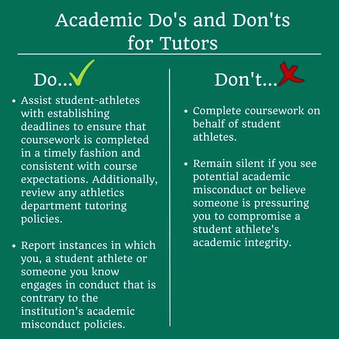 Academic Do's and Don'ts for Tutors! zpr.io/EvSxewcDtwhK