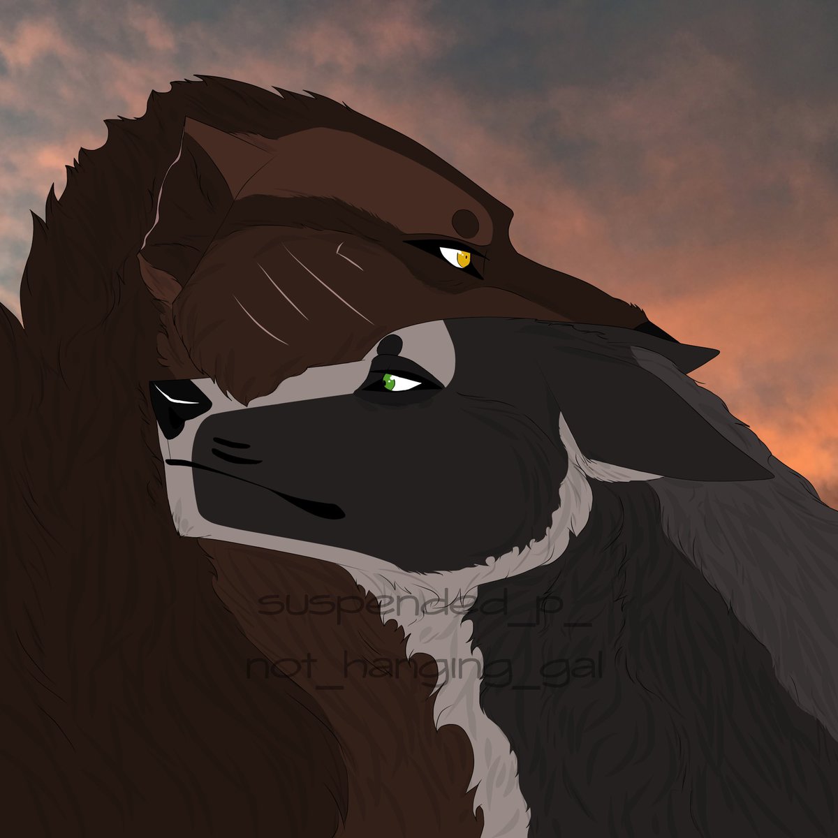 Hedonophobia_H's tweet photo. Wet boiiis. Ethan n Dorian.

#oc #originalcharacters #couple #LGBT #animalform #furry #feral #drawing #digitalart #canine #wolf https://t.co/1VXSvuSTdi