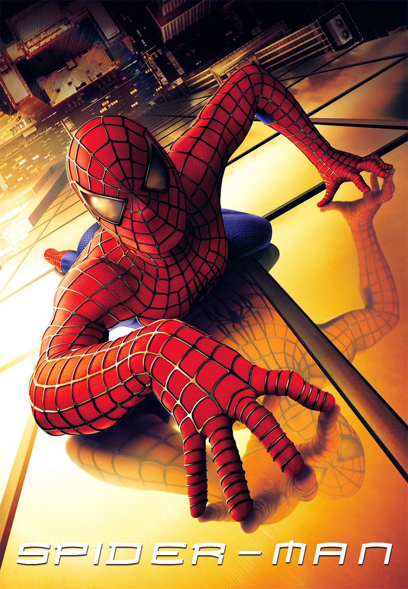 RT @spideygifs: Sam Raimi's Spider-Man trilogy posters hit different https://t.co/u6iY9My7Kz