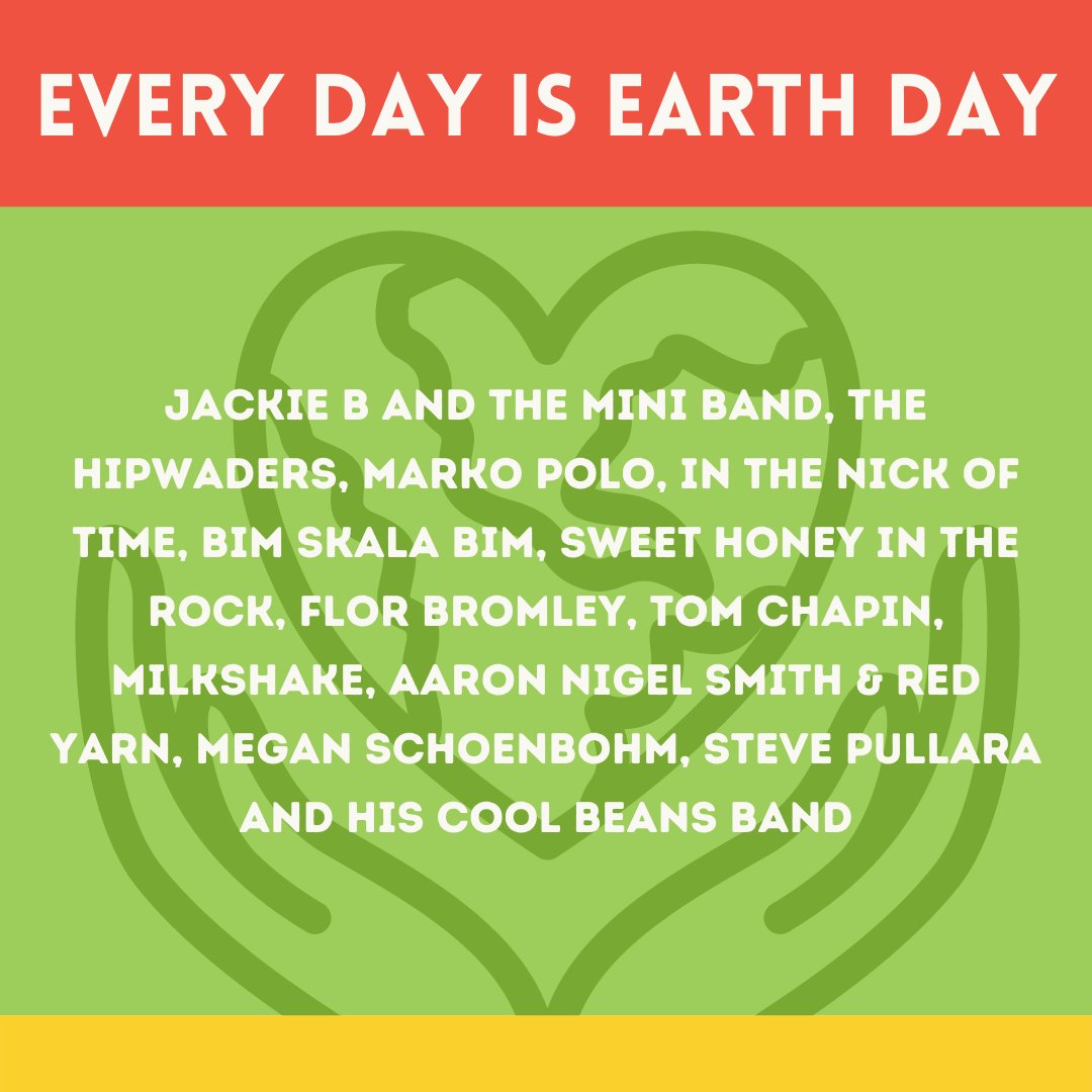 The Children's Hour - Kids Public Radio (@tchradio) on Twitter photo Celebrating Earth Day with us this week are artists <a href="/jackiebristow/">jackie bristow</a>, <a href="/NickofTimeMusic/">In The Nick of Time</a>, <a href="/bimskalabim/">Bim Skala Bim</a>, <a href="/SHoney73/">SweetHoneyInTheRock</a>, <a href="/florbromley/">Flor Bromley</a>, @tomchapinmusic, @milkshakeband, <a href="/aaronnigelsmith/">Aaron Nigel Smith</a>, <a href="/redyarnpdx/">Red Yarn</a>, @meganschoenbohm, <a href="/coolbeansmusic/">Steve Pullara</a> and more.
#TheChildrensHour #KidsPublicRadio Celebrating Earth Day with us this week are artists <a href="/jackiebristow/">jackie bristow</a>, <a href="/NickofTimeMusic/">In The Nick of Time</a>, <a href="/bimskalabim/">Bim Skala Bim</a>, <a href="/SHoney73/">SweetHoneyInTheRock</a>, <a href="/florbromley/">Flor Bromley</a>, @tomchapinmusic, @milkshakeband, <a href="/aaronnigelsmith/">Aaron Nigel Smith</a>, <a href="/redyarnpdx/">Red Yarn</a>, @meganschoenbohm, <a href="/coolbeansmusic/">Steve Pullara</a> and more.
#TheChildrensHour #KidsPublicRadio