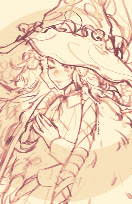 Ranni the Witch from Elden Ring 🤍 WIP 