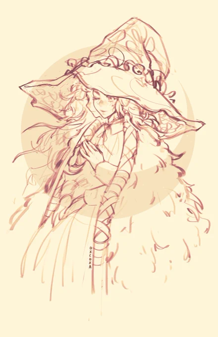 Ranni the Witch from Elden Ring 🤍 WIP 