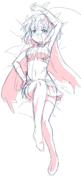 ラフ投げて寝る 