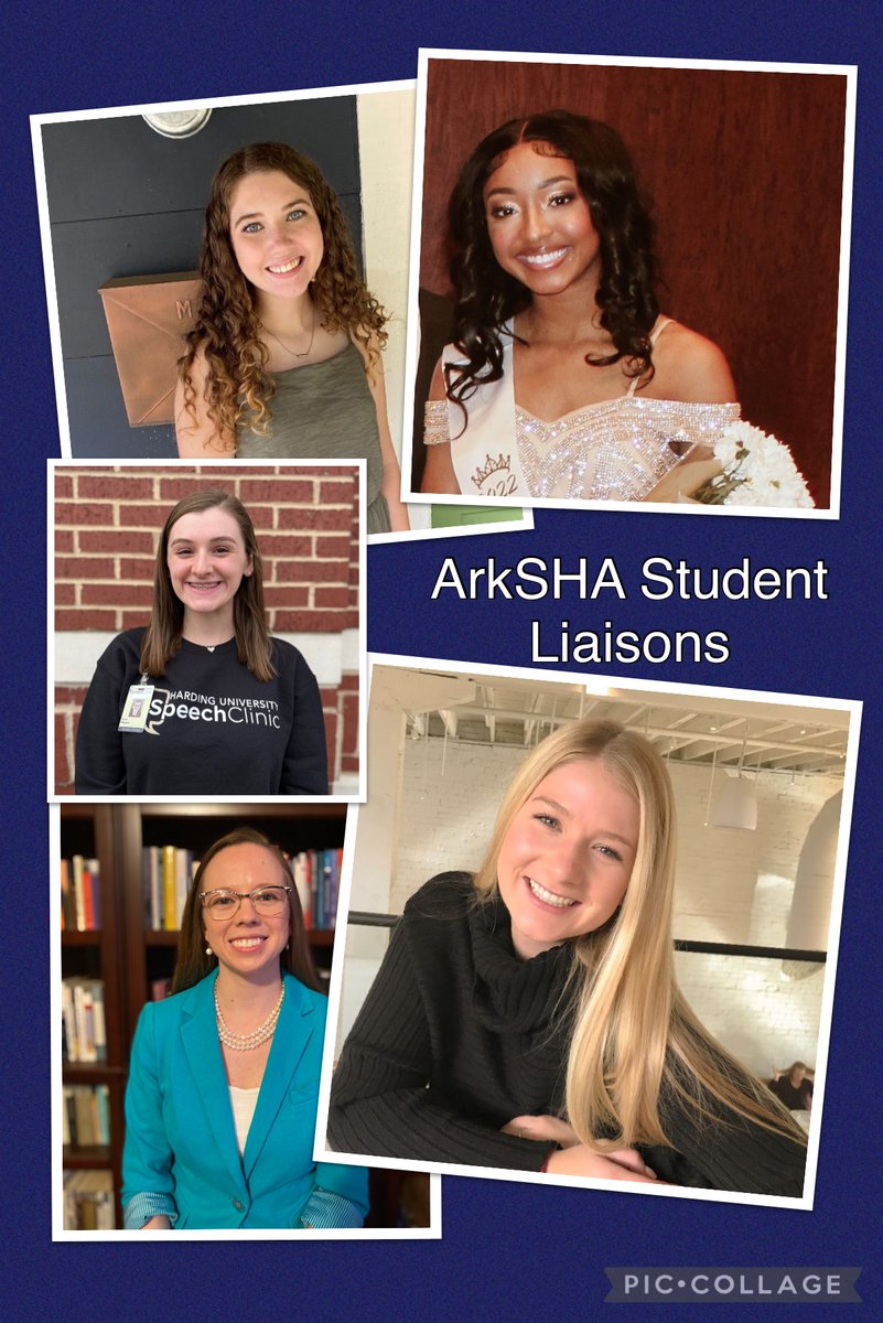 ARSpeechHearing's tweet photo. Did you know that #ArkSHA has student liaisons? These students are volunteering their time to serve as liaisons to the ArkSHA Board, sharing what they learn with their peers. Thank you Jaedyn Lee, Molly Nabors, Cassie Price, Mikayla Sandusky, and Carli Slayton! #ArkSHAStudents https://t.co/U6xjGHLZqB
