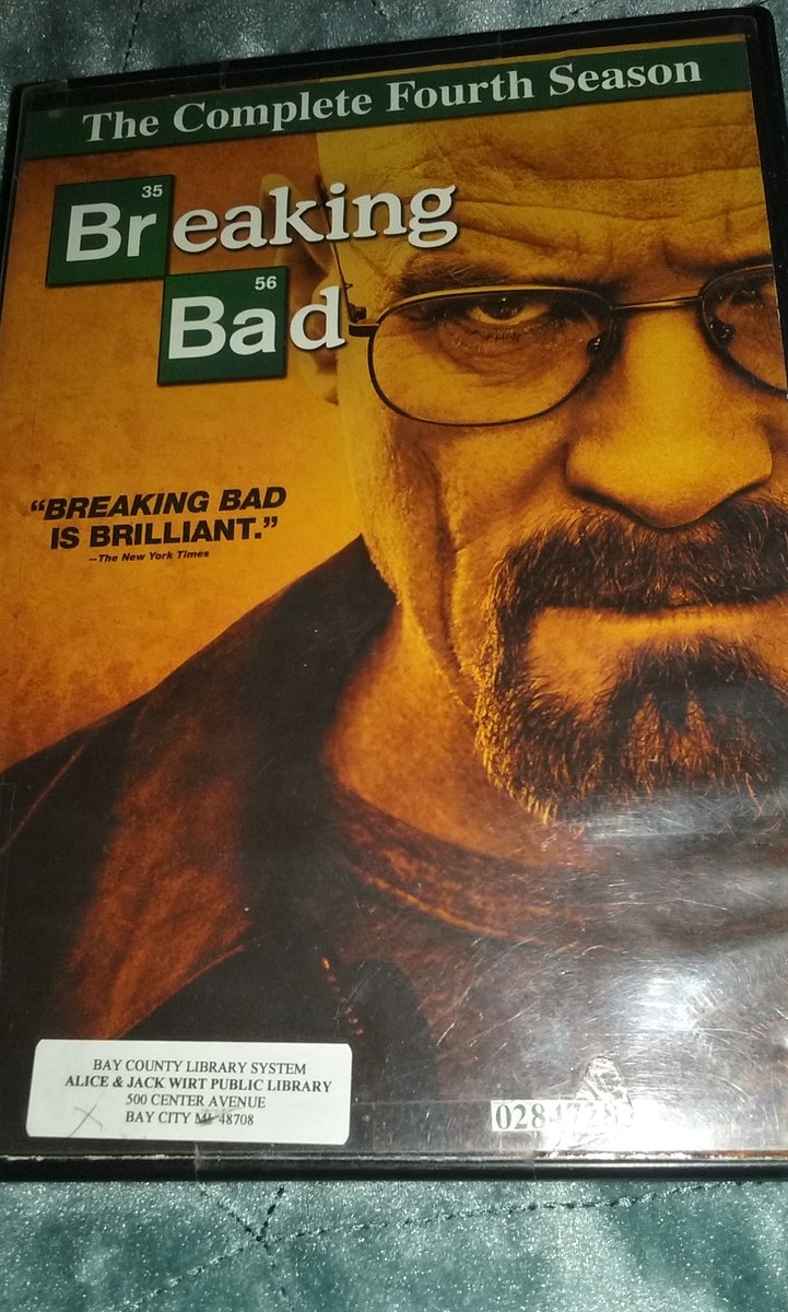 MadamSarcastra's tweet photo. #DVDsForDad ๐ #LibraryLoaners
Dad is already well into season 4 of #BreakingBad
He's blown away, he absolutely LOVES this series... and everyone on it. ๐ค๐
And I keep reminding him, once he's done with this #series, he MUST begin #BetterCallSaul ๐
All in due time.... ๐ https://t.co/yTD65Y2GSU