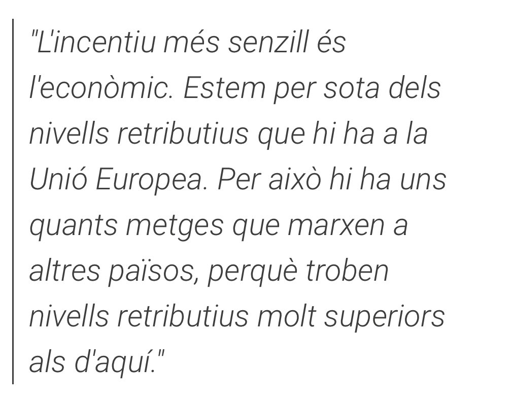 monicasc13's tweet photo. Falten metges de família, però si no milloren les condicions, qui ho voldrà ser?, per Núria Peraire - Catalunya Ràdio https://t.co/B6OqHp8B9L

Beatriz G.López-Varcárcel &amp; @A_SisoAlmirall https://t.co/AXmQeNc5th