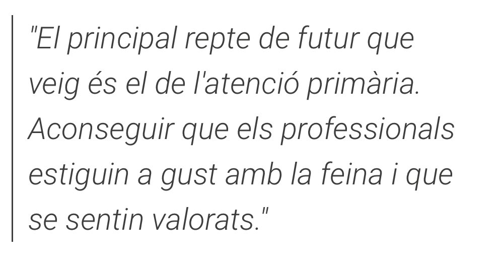 monicasc13's tweet photo. Falten metges de família, però si no milloren les condicions, qui ho voldrà ser?, per Núria Peraire - Catalunya Ràdio https://t.co/B6OqHp8B9L

Beatriz G.López-Varcárcel &amp; @A_SisoAlmirall https://t.co/AXmQeNc5th