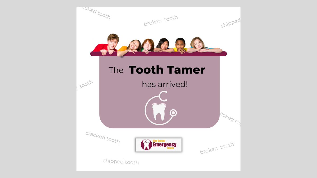 TheDentalERUS's tweet image. When you think you're going to be able to enjoy your sweet treat without the fear of chipping, cracking, or breaking a tooth, think again. The Tooth Tamer has arrived! 

#crackedtooth #chippedtooth #oralhealth
