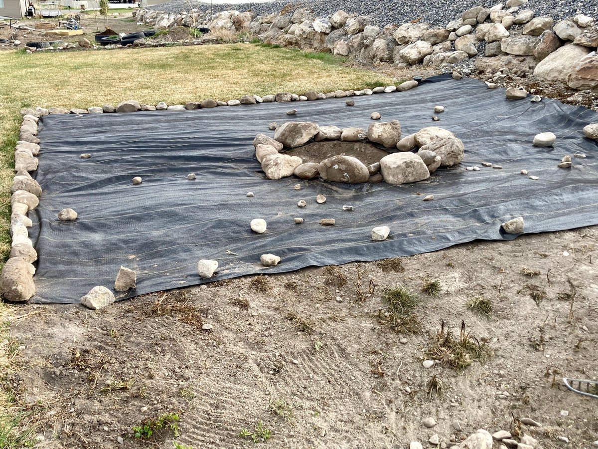 HyggeMan's tweet image. Project Almost Finished...Just Need To: Move The Gravel, Pull The Weeds, Put Up The Fence, Gather Outdoor Furniture, Add More Rocks, Build A Pergola, Take Lots Of Naps, And Pay For It All
.
.
.
.
.
#PicOfThDay #DIY #BackyardProjects #AlmostFinished #NorthernUtah #NeedNaps