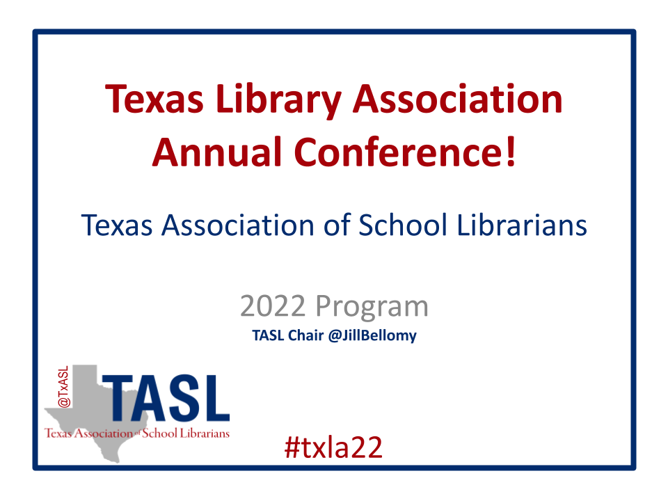 Come hear the amazing Colby Sharp and Travis Jonker, experts in Mock Caldecott programming so you can start this program in your library! You won't want to miss this morning #txasl session! <a href="/100scopenotes/">Travis Jonker</a>  <a href="/colbysharp/">Colby Sharp</a> #TxLA22