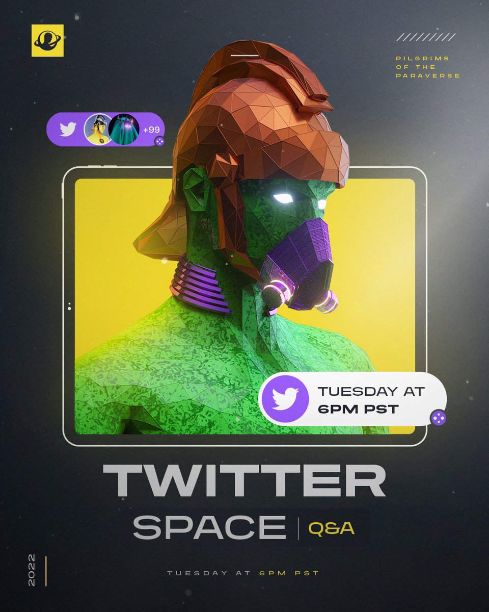 ParagonsNFT's tweet photo. Make sure to tune in tomorrow @ 6PM PST/ 9PM EST as the Paragons team chats Paraverse sneak, Lore, and much more!⚡️

#NFTart #NFTcommunity #NFTcollector

https://t.co/but0yNC5pu https://t.co/hL8WusXzvJ