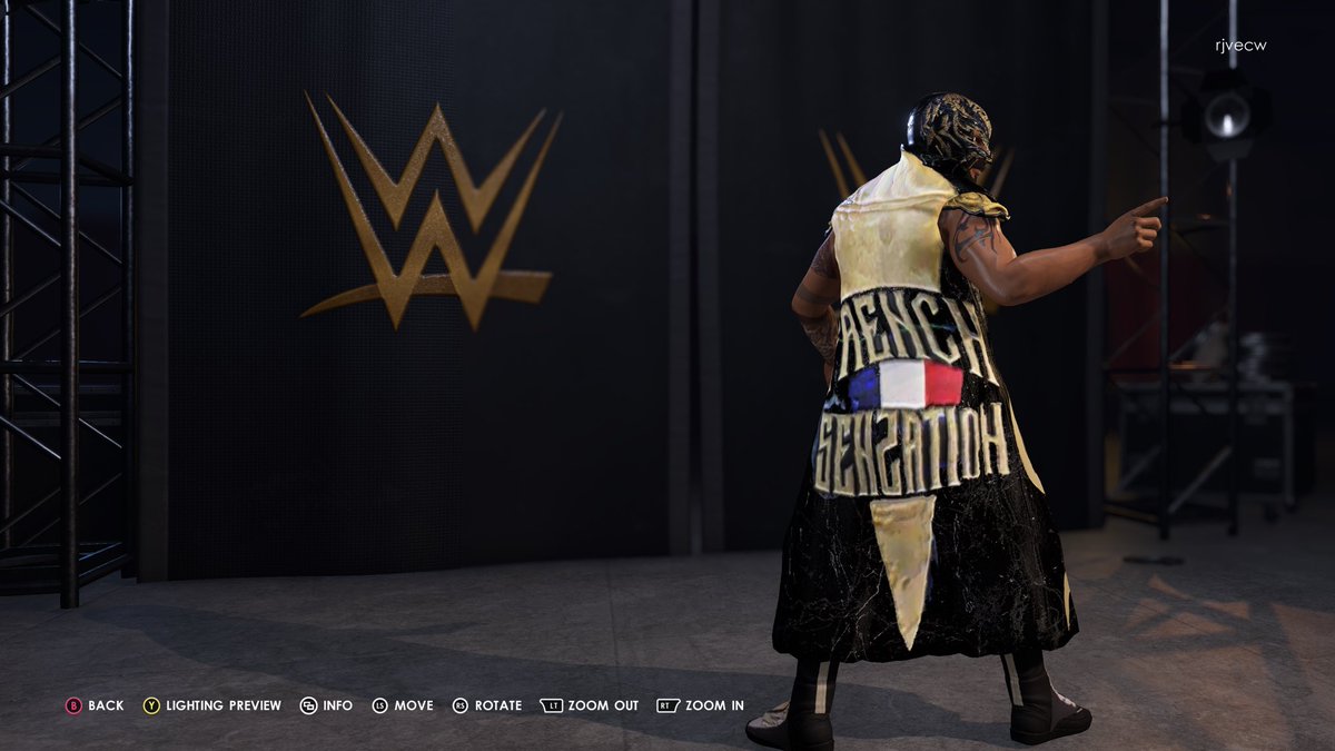 #WWE2K22 #denieroinc @SenzaVoltoReal by <a href="/GazzanoMassimo/">Massimo Gazzano</a> aka fastermassimo available now! credit <a href="/rjvicich/">rjvicich</a>, <a href="/bobbydeniero/">bobby de niero</a> <a href="/inkedcraig/">Craig 🤘🏻</a>  <a href="/MPunk79/">MCPunk79</a> <a href="/theEvolutionIV/">EvolutionIV</a> <a href="/Jrobertson310/">Jrobertson3</a> @ParasiteAdam666 <a href="/WWEgames/">#WWE2K25</a> <a href="/TheSDHotel/">SmackDown Hotel</a> <a href="/Smacktalks/">SmackTalks</a> <a href="/OfficialCAWsWS/">CAWs.ws</a> <a href="/KingEmpire345/">Emai Hubbard</a>