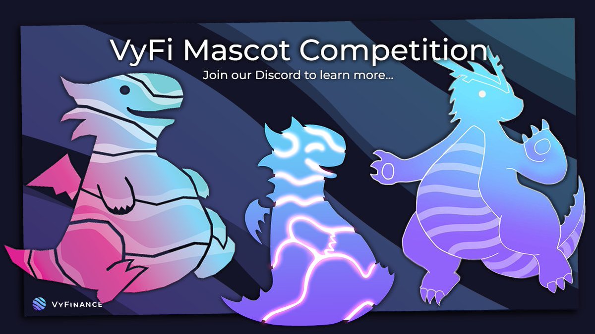 VyFiOfficial's tweet photo. VyFi is getting a Mascot!

We currently are running a #competition in Discord for community designs!

There are two categories:
-Fan Art: Sketches, Basic Design, ...
-Graphic Design: Shading, Pro Linework, ...

Both categories are judged individually. The top payout is 650 $VYFI! https://t.co/vUroCzfECY