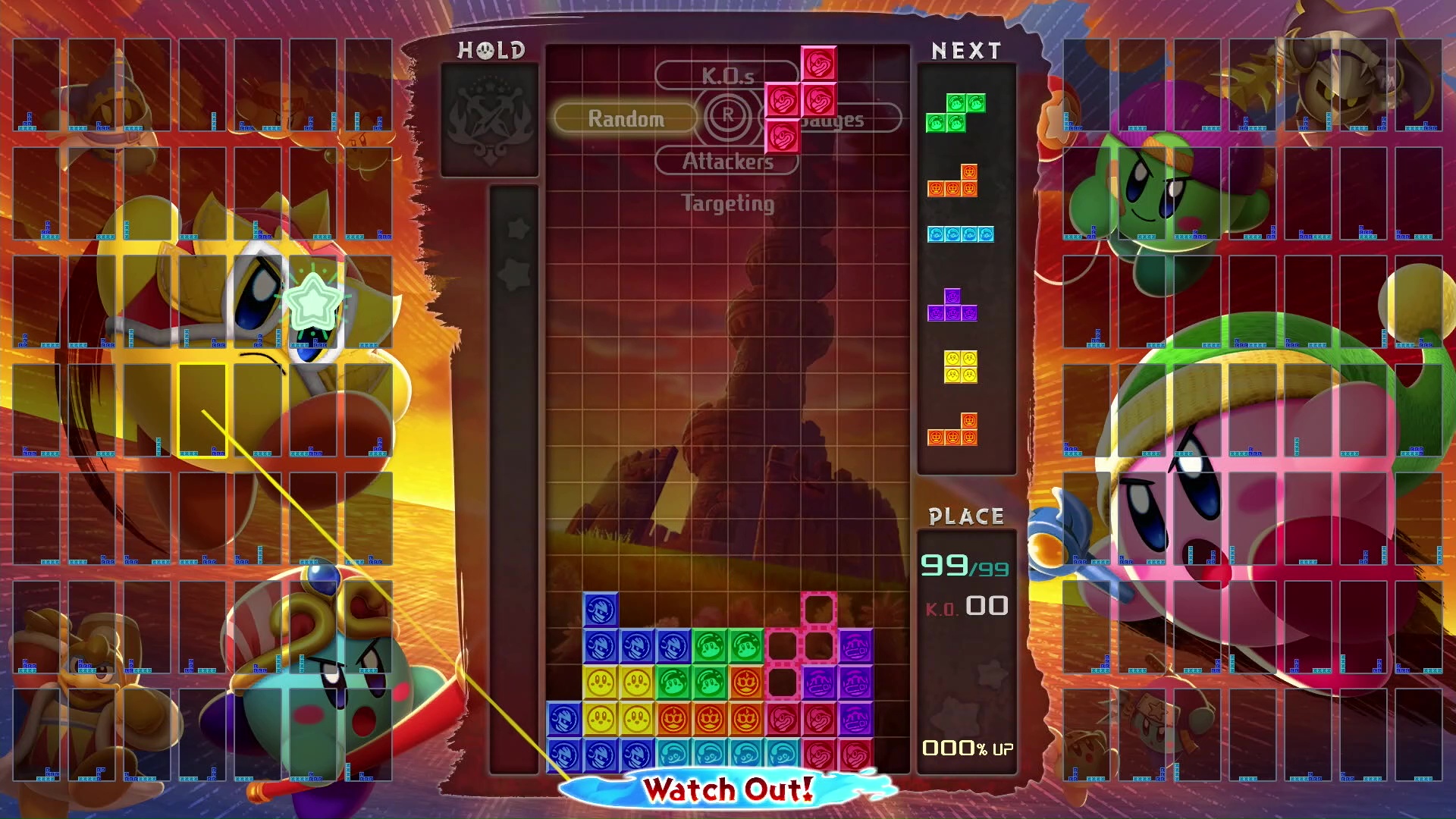 Tetris 99 - Kirby Fighters 2