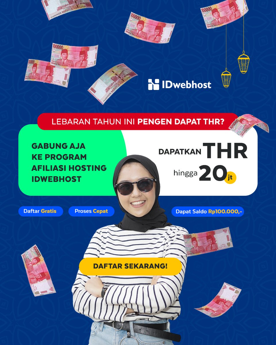 idwebhost's tweet image. Hari ke sekian puasa, gimana nih? Masih semangat kan? 
Kalau udah mulai lemes Maszeh, coba deh ikuti tips dari Mimin biar nggak lemes. 

siap-siap dapat THR dari IDwebhost, cek di sini 
idwebhost.com/promo 🤩

#IDwebhost #WebHostingYaIDwebhost #Lemes #Maszeh #Produktif