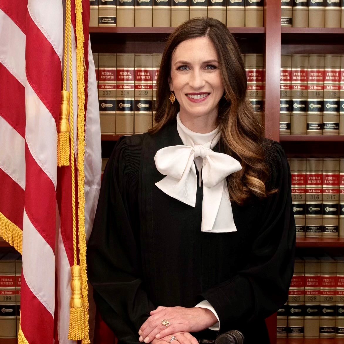 ACTBrigitte's tweet image. This is Judge Kathryn Kimball Mizelle, she is an American hero.