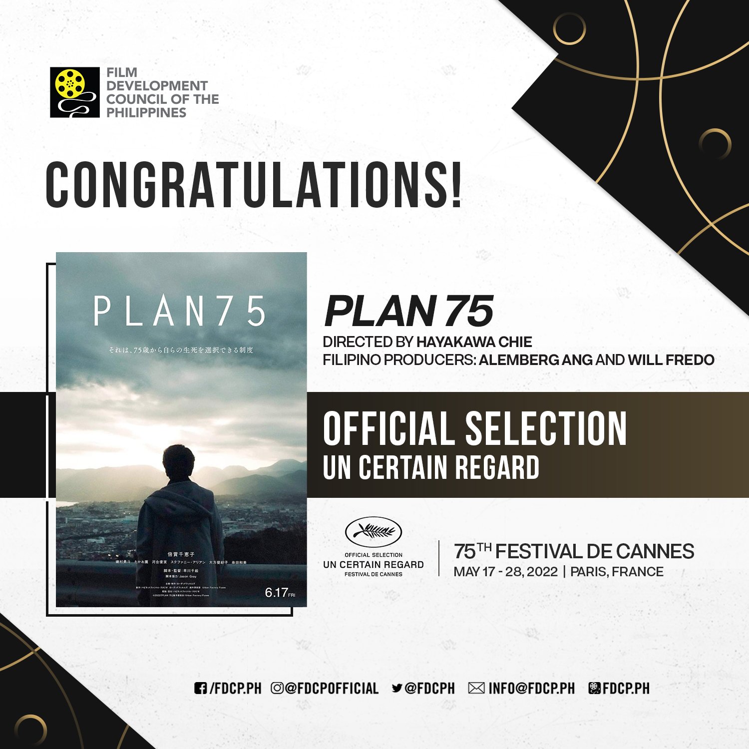 Film Development Council of the Philippines (FDCP) on Twitter