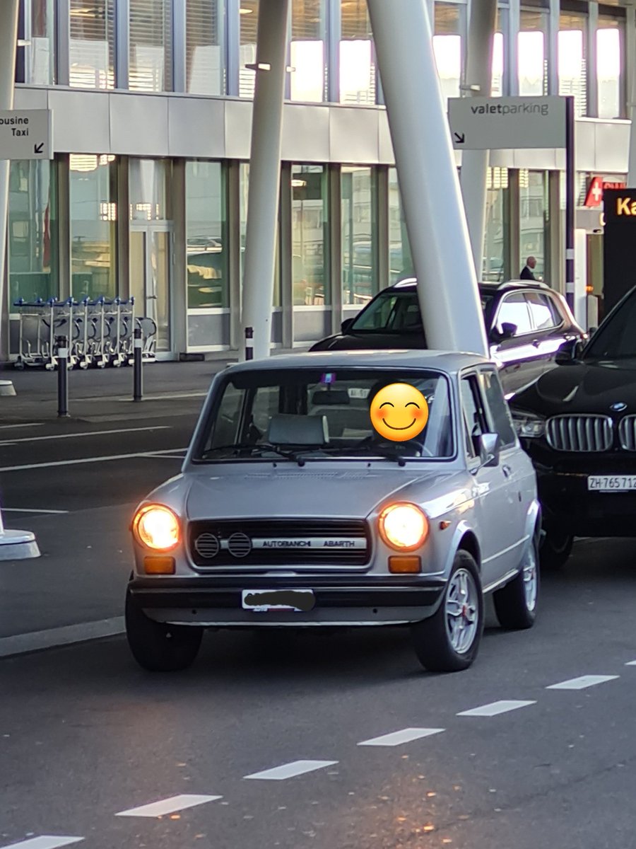 Commuter8's tweet photo. Never say no to an Autobianchi A112 Abarth... 😎 @HubNutVids 
Quite a rarity! https://t.co/0uCvNdl6Qy