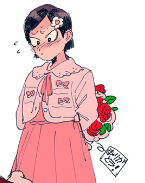 AngryLxli's tweet photo. "It's not like I like you or anything...!" https://t.co/2pr0cGx8E7