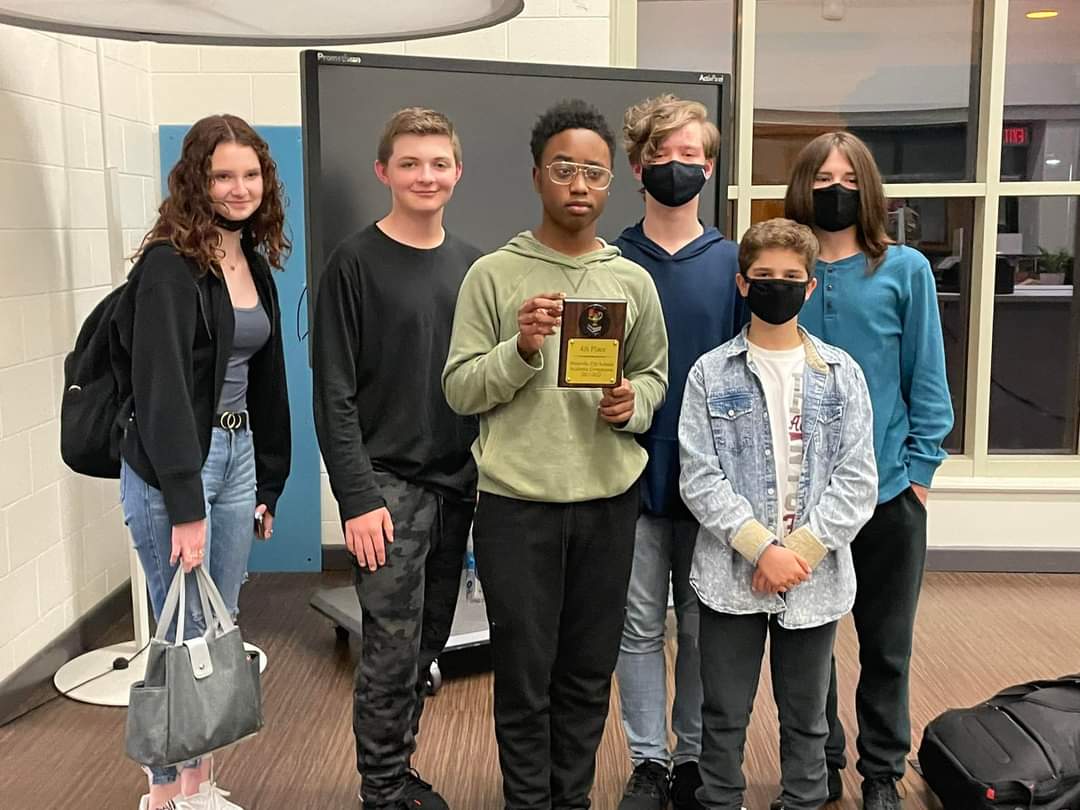 AAAMiddle's tweet photo. Congratulations to the AAA Academic Team for placing 4th in the district tournament. Thank you to Mrs. Watts for working with our students. #whyAAA #OurBestAlways @HSVk12 @HSVMagnet @kitrisetorain https://t.co/tk73NrWaV3