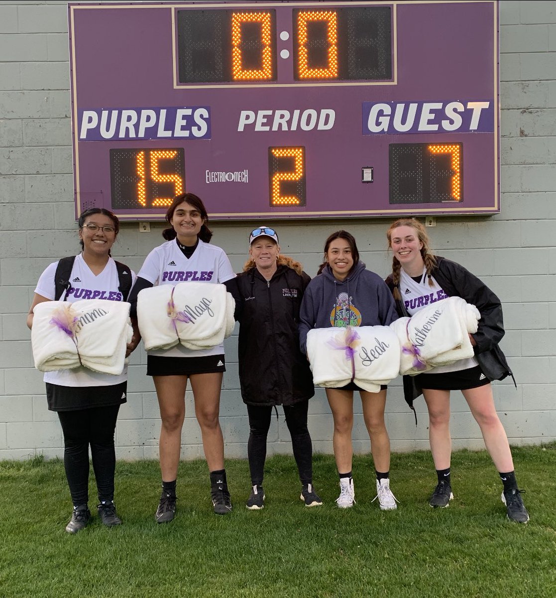 Awesome night for our seniors and a great district win for our team.