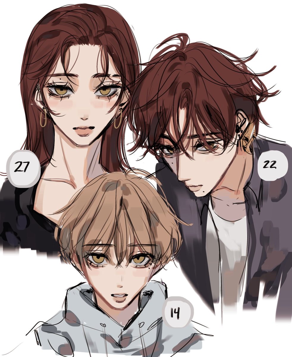 my oc elio ft. his siblings #originalcharacter 