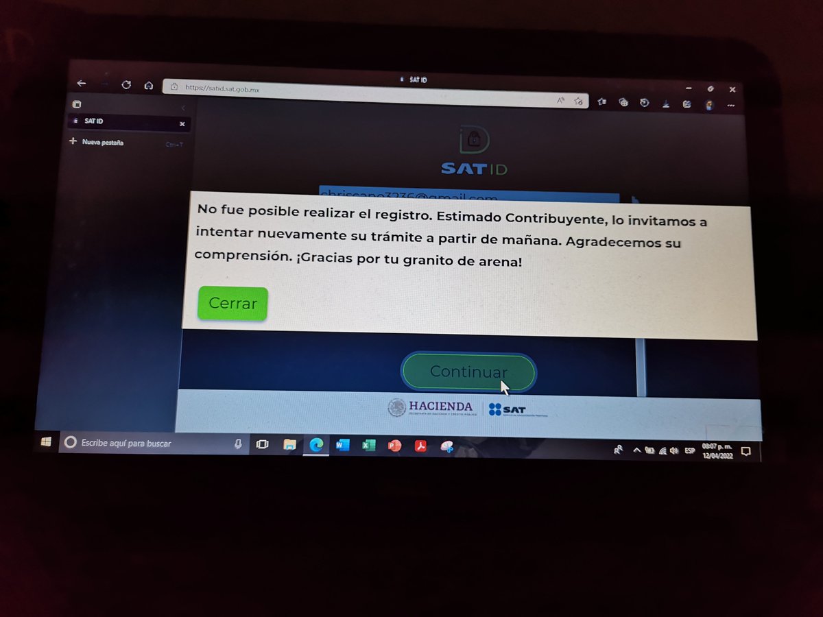 CCRRV32's tweet image. Oye @SATMX tu portal de #SATID no funciona y siempre me manda al otro día.
¿Qué se hace en esos casos entonces?
Están bien para poner límites de entrega, pero no para facilitar los trámites. 😒