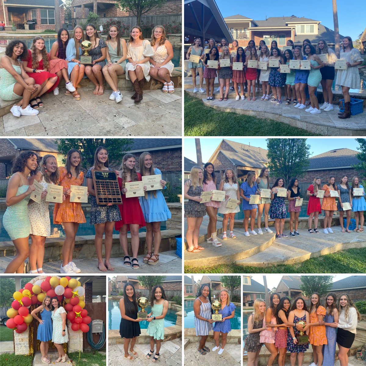 CyWoodsSoccer's tweet photo. A beautiful celebration for this incredible team! 👏🏼 Thank you to all the parents who made this special day happen! L♥️VE this team! #VarsitySoccerBanquet2022 https://t.co/mnqbMrnarI
