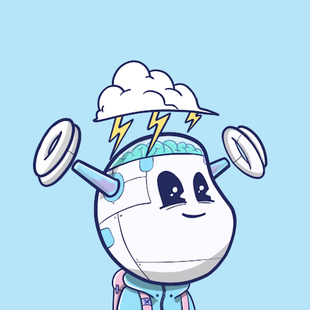 DegenQuirky's tweet photo. @Quirkidz Quirkiebot ⚡️. Just like OG @quirkiesnft art is 🔥.   These are the coolest derivatives out of any collection I’ve seen. https://t.co/3LY0mjPu5F