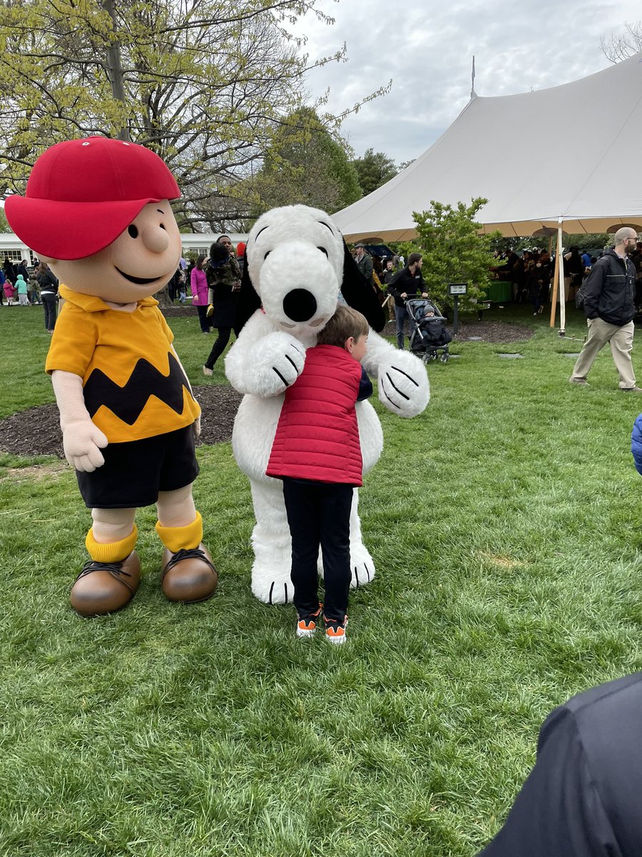 First <a href="/wheastereggroll/">Easter Fun Happenings</a> today! Thank you to all the volunteers! So much fun with <a href="/dcunited/">D.C. United</a> <a href="/jrnba/">Jr. NBA/Jr. WNBA</a> and all the characters who joined the fun. 
#EasterEggRoll #dcunited #flotus