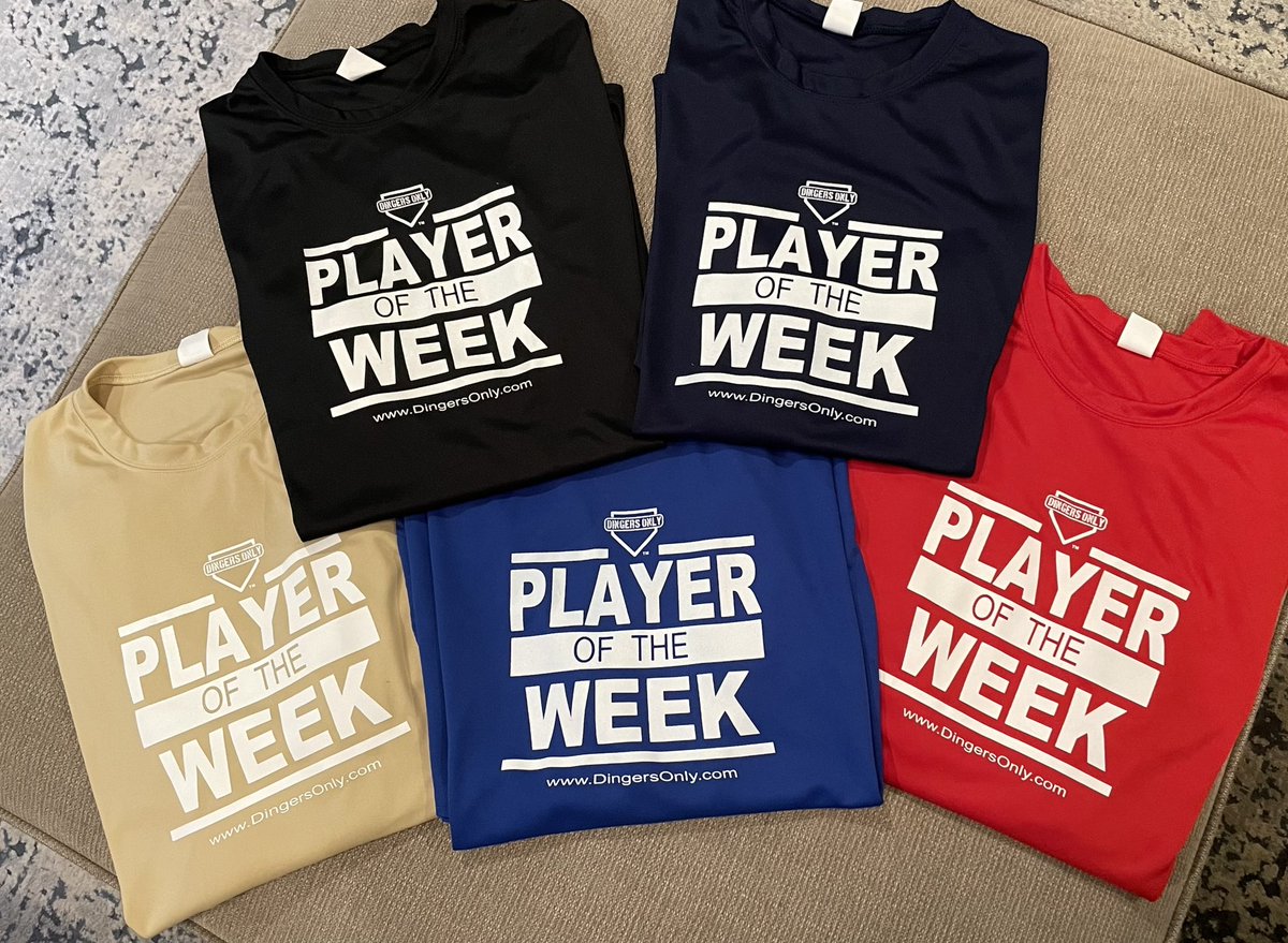 TheDingersOnly's tweet photo. Congratulations to the following #DingersOnly Players of the Week…

Jeb Dawson and Dylan Ramirez from Broome 

Tristan Smith from Boiling Springs

Wesley Shipman from Landrum High School

Johann Rodriguez from Chapman High School

Garrett Dehlinger &amp; Blake Shirley from Eastside https://t.co/RPCGELUyIW