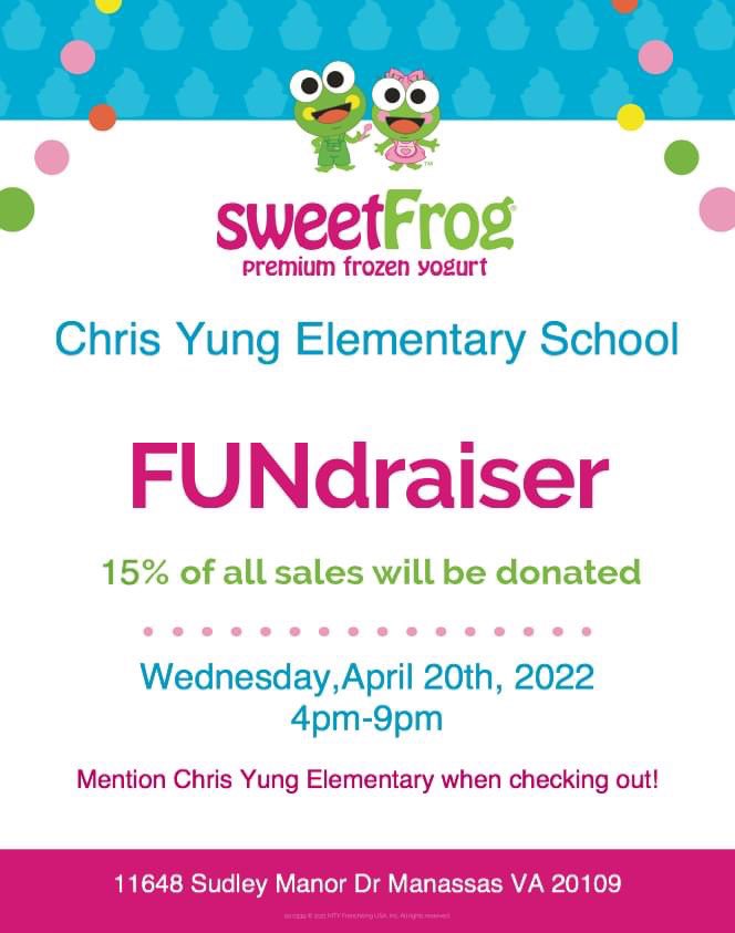 Sweet Frog This Wednesday!