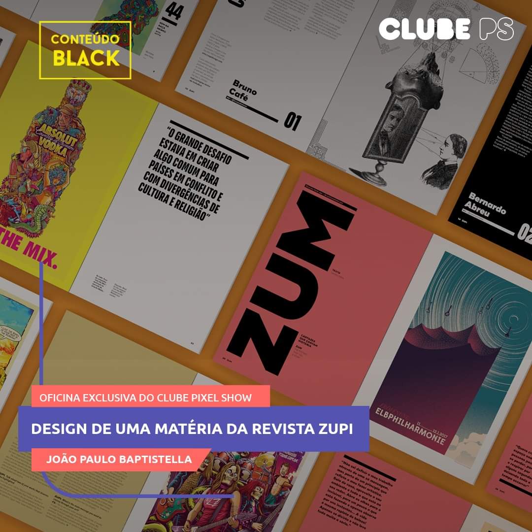 Quer saber como é feita a Revista Zupi? 🤔

Garanta agora seu acesso à Conferência Internacional do Festival Pixel Show, e aproveite mais uma oficina exclusiva da plataforma do Pixel Show! 💡

#FestivalInternacionaldeCriatividadePixelShow #FestivalPixelShow #EconomiaCriativa