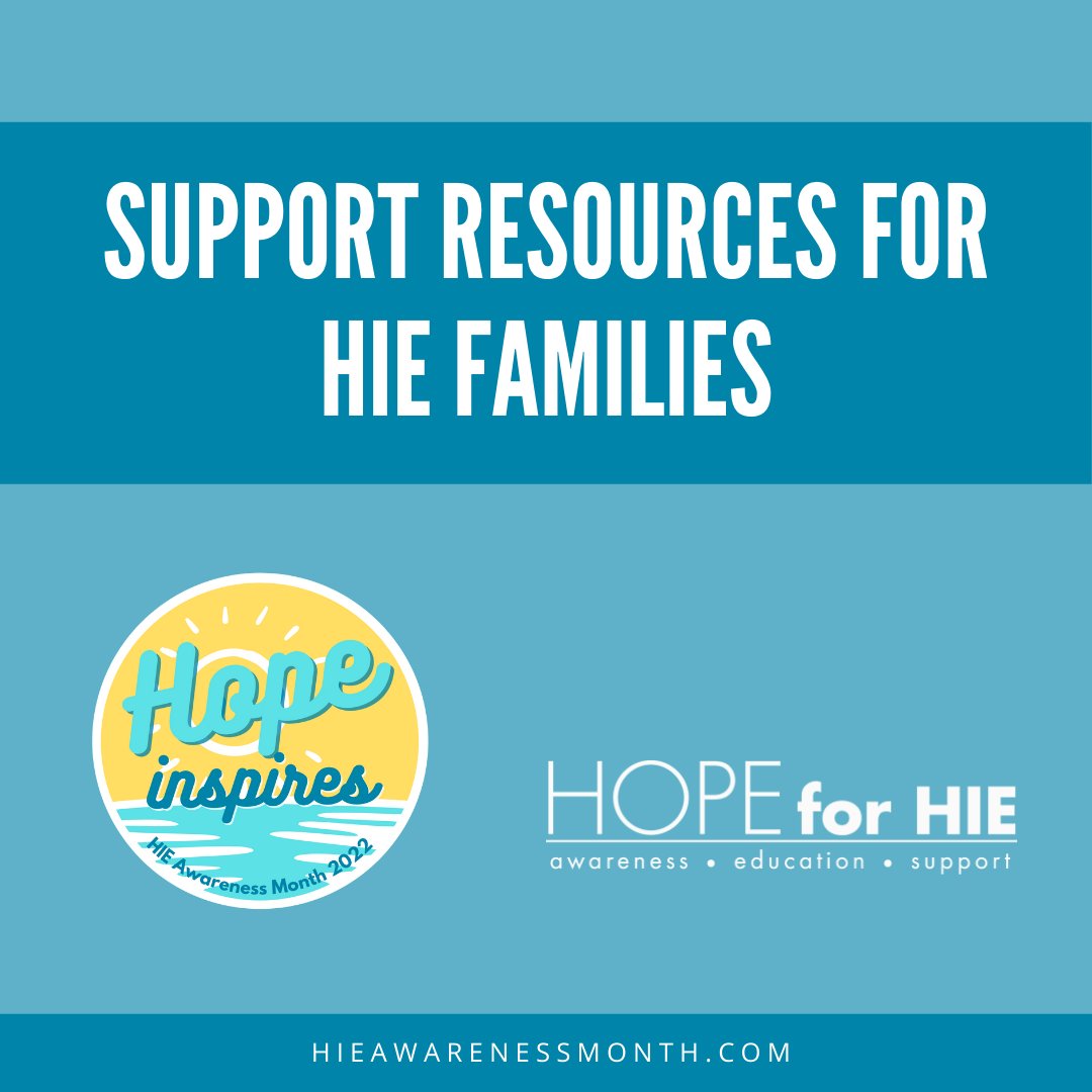 Supporting our families is at the core of who we are as an organization, and we continue to grow our programs to meet the unique and diverse needs of our global community. 
#HopeInspiresSupport #HIEsupport #HopeforHIE #HIEawareness #HIEawarenessmonth