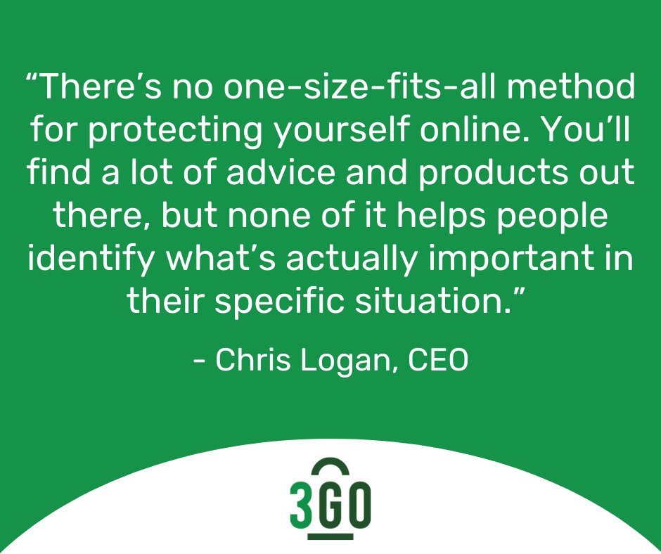 Everyone uses the internet differently. That’s why 3GO CEO <a href="/chrislogan/">Chris Logan</a> is creating a different approach to #PersonalCybersecurity.