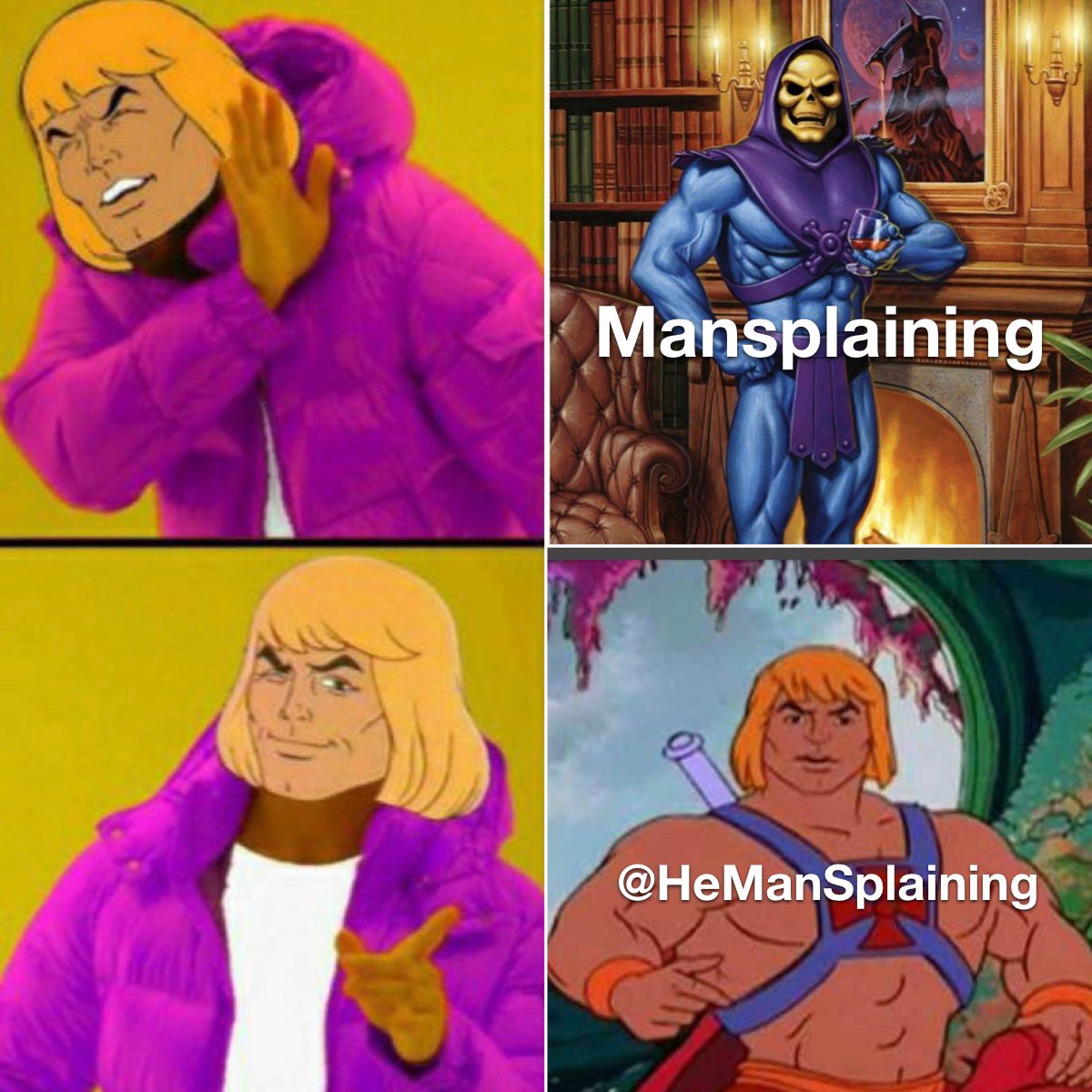 HeManSplaining's tweet image. Don’t act like you’re not impressed.