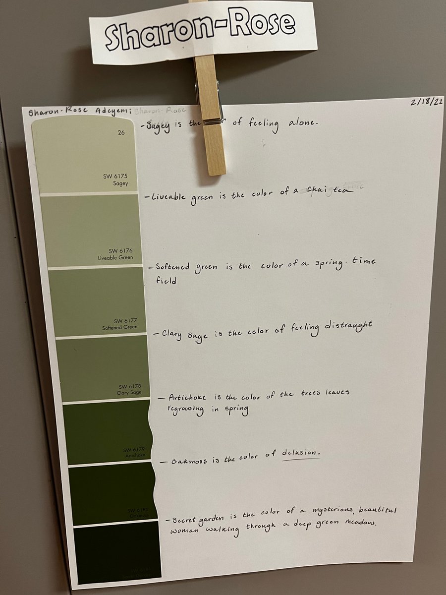 MissBrinich's tweet photo. The 5th grade Park Sharks came back from spring break as poets. We had a blast creating our paint chip poetry today. π¨π¦
#itsworthit #WoParkSharks #wcsdistrict https://t.co/h1EIIYcOz8